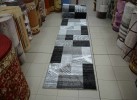Тъкана персийска пътека Blue stones 5694_grey